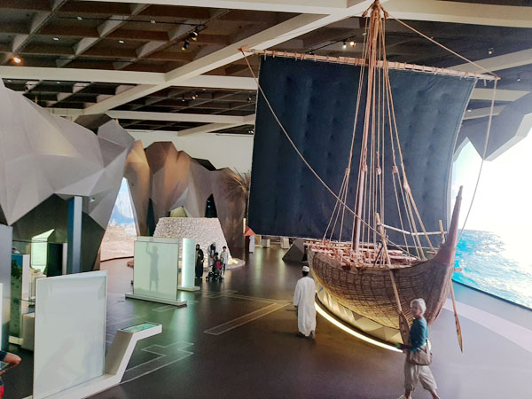 Oman across ages museum seafaring hall