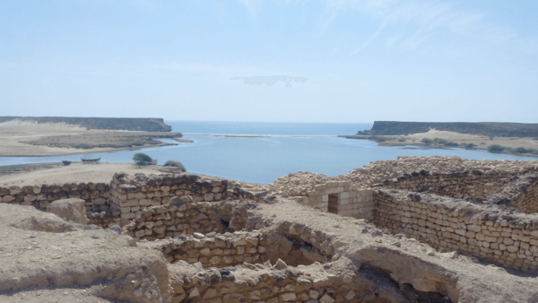 UNESCO site antiker Weihrauchhafen Samharamm in Dhofar
